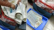 Video: CISF कर्मियों ने दिल्ली के IGI हवाई अड्डे पर एक यात्री के बैग के अंदर कपड़ों में छिपाए गए 50 लाख रुपये बरामद किए